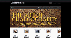 Desktop Screenshot of calcografia.org