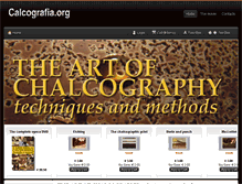 Tablet Screenshot of calcografia.org